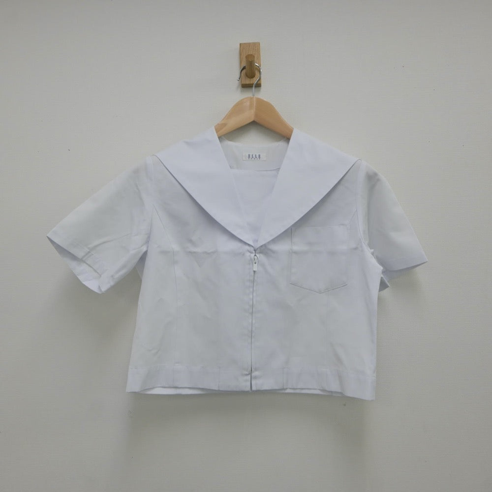 【中古】愛知県 藤浪中学校 女子制服 3点（セーラー服・スカート）sf018216