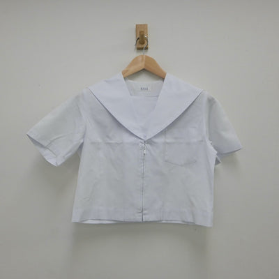 【中古】愛知県 藤浪中学校 女子制服 3点（セーラー服・スカート）sf018216