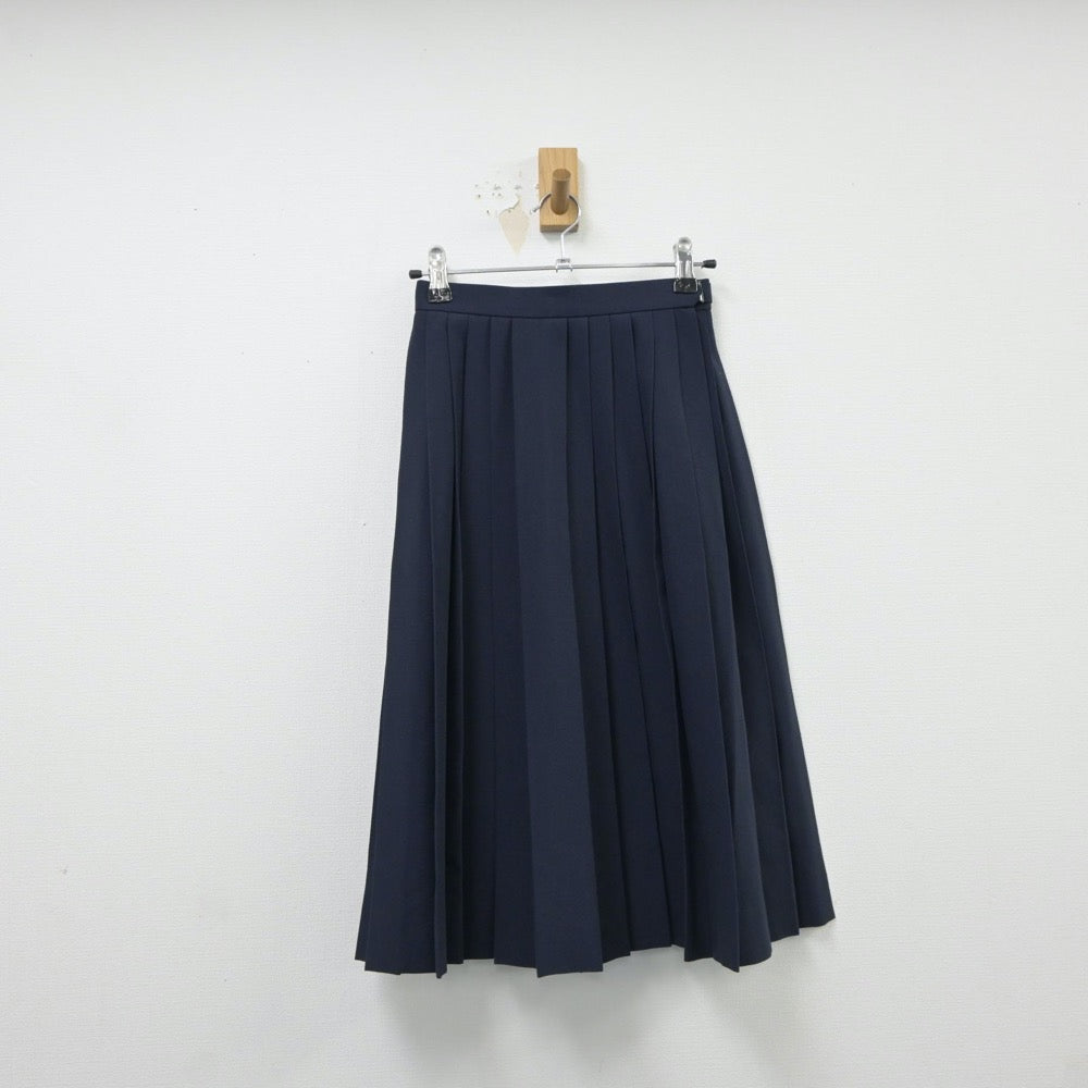 【中古】愛知県 猪子石中学校 女子制服 4点（セーラー服・スカート）sf018220