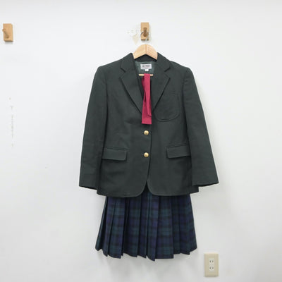 【中古】愛知県 仙台育英高等学校 女子制服 5点（ブレザー・ベスト・ニット・スカート）sf018221