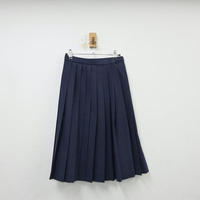 【中古】富山県 高岡西部中学校 女子制服 4点（セーラー服・スカート）sf018224