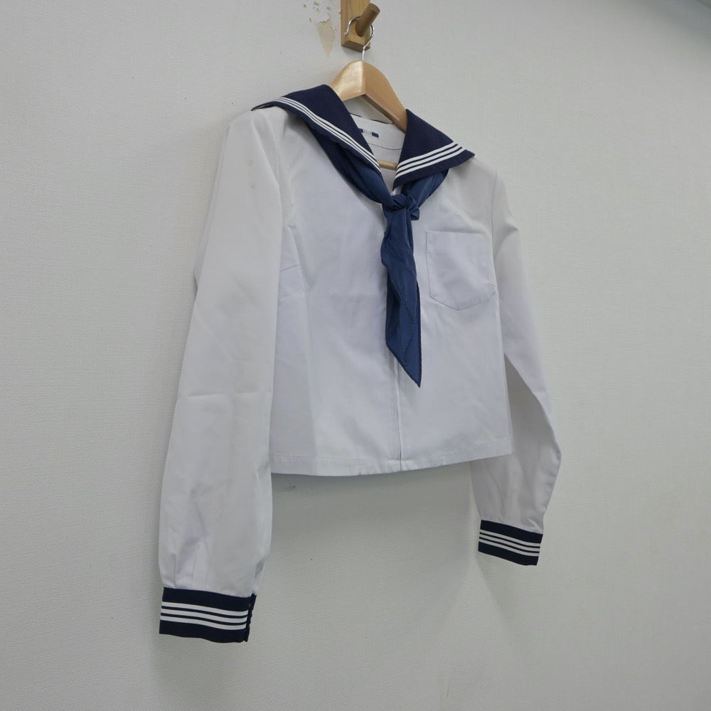 【中古】富山県 富山県立高岡高等学校 女子制服 1点（セーラー服）sf018226