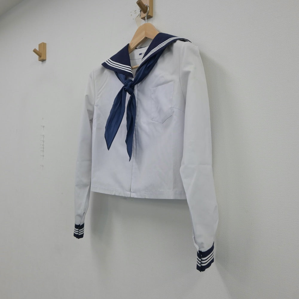 【中古】富山県 富山県立高岡高等学校 女子制服 1点（セーラー服）sf018226