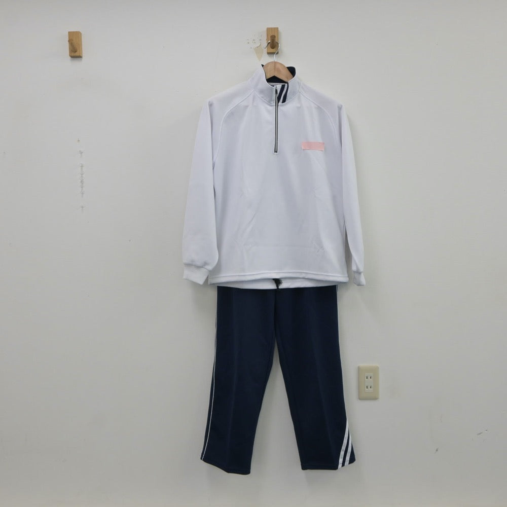 【中古】富山県 富山県立高岡高等学校 女子制服 2点（ジャージ 上・ジャージ 下）sf018227