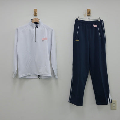 【中古】富山県 富山県立高岡高等学校 女子制服 2点（ジャージ 上・ジャージ 下）sf018227