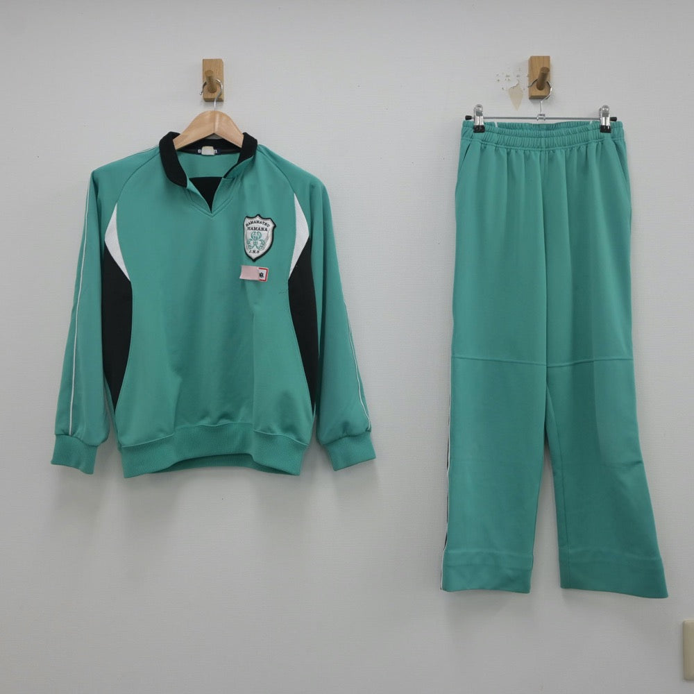 【中古】静岡県 浜松市立浜名中学校 女子制服 2点（ジャージ 上・ジャージ 下）sf018234