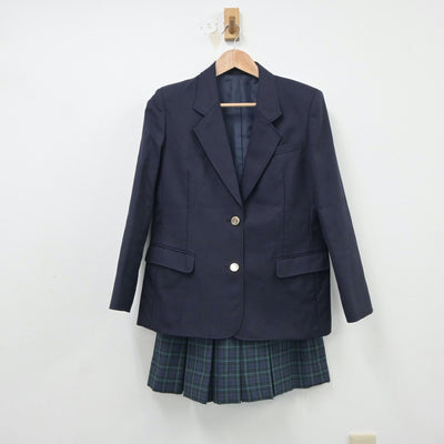 【中古】東京都 明治学院高等学校 女子制服 2点（ブレザー・スカート）sf018241