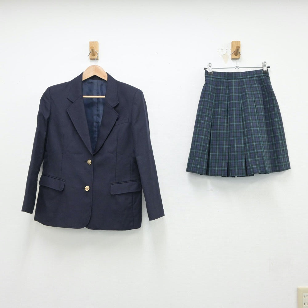 【中古】東京都 明治学院高等学校 女子制服 2点（ブレザー・スカート）sf018241