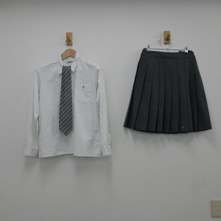 中古制服】青森県 東奥学園高等学校 女子制服 6点（ブレザー・シャツ・シャツ・ニット・スカート）sf018242【リサイクル学生服】 |  中古制服通販パレイド