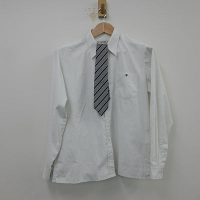 【中古】青森県 東奥学園高等学校 女子制服 3点（ブレザー・シャツ）sf018243