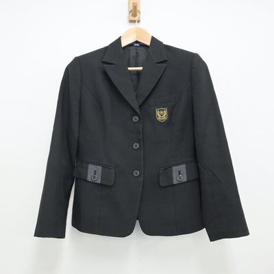 【中古】青森県 東奥学園高等学校 女子制服 3点（ブレザー・シャツ）sf018243