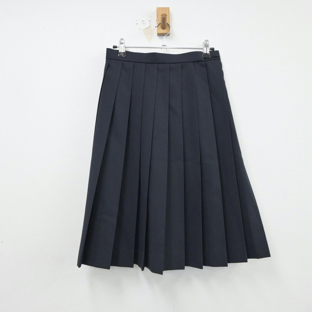 【中古】青森県 新城中学校 女子制服 3点（セーラー服・スカート）sf018247