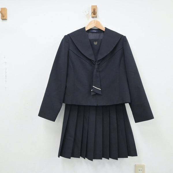 【中古制服】青森県 新城中学校 女子制服 3点（セーラー服・スカート）sf018248【リサイクル学生服】 | 中古制服通販パレイド