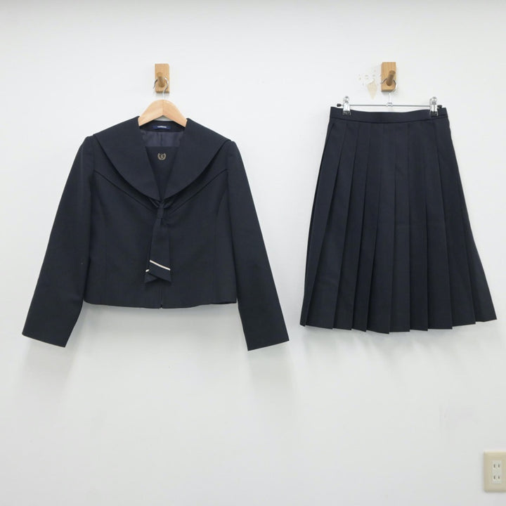 【中古】 礼服／中折帽とセーラー服/新風舎/木下順一 中古】大阪府 木津中学校 女子制服 3点 (セーラー服) sf075644