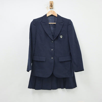 【中古】大阪府 刀根山高等学校 女子制服 2点（ブレザー・スカート）sf018254