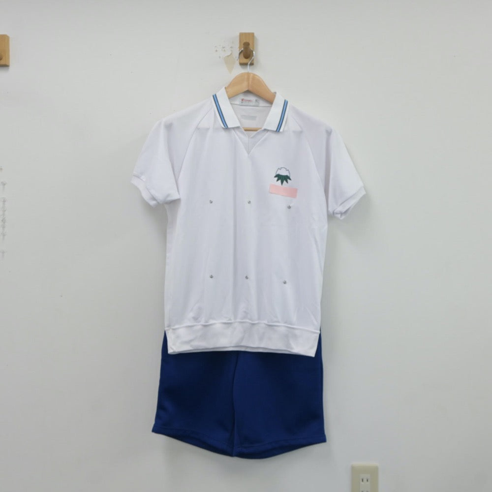 【中古】香川県 高松高等学校 女子制服 2点（体操服 上・体操服 下）sf018256