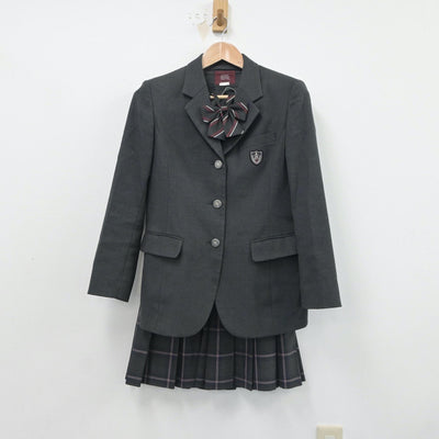 【中古】東京都 小平高等学校 女子制服 4点（ブレザー・スカート）sf018259