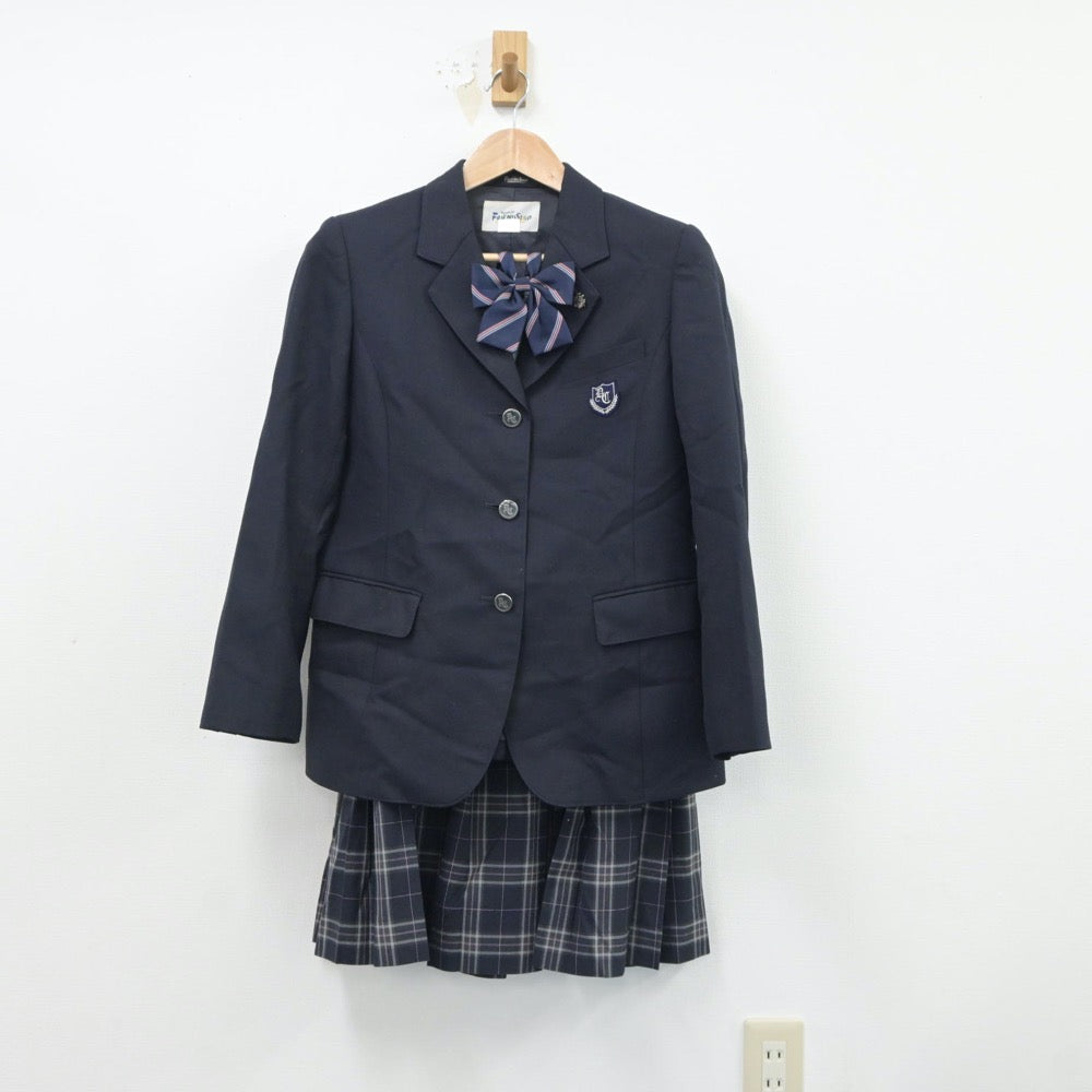 【中古】東京都 田園調布高等学校 女子制服 4点（ブレザー・スカート）sf018264