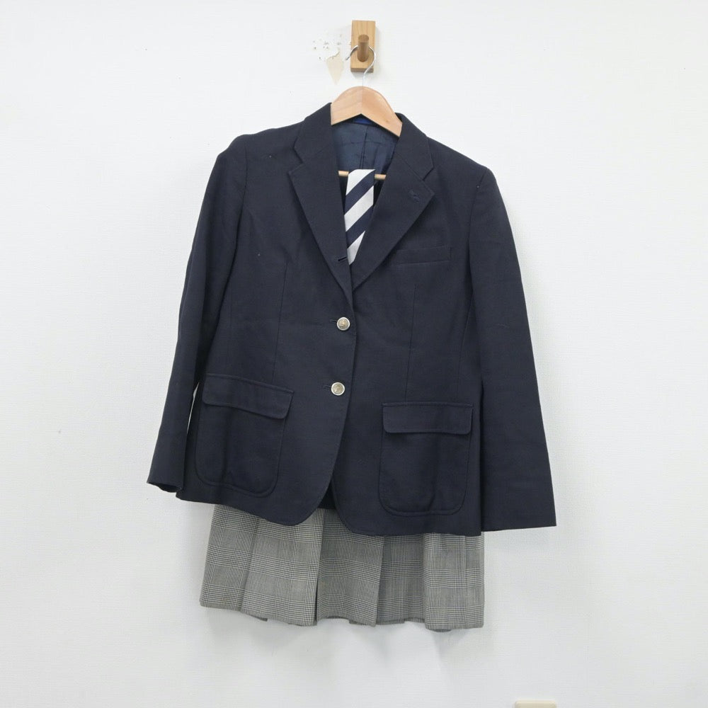 【中古】東京都 城西大学附属城西高等学校 女子制服 5点（ブレザー・スカート）sf018265