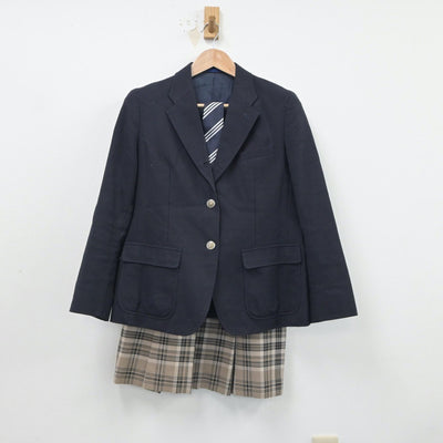 【中古】東京都 城西大学附属城西高等学校 女子制服 5点（ブレザー・スカート）sf018265