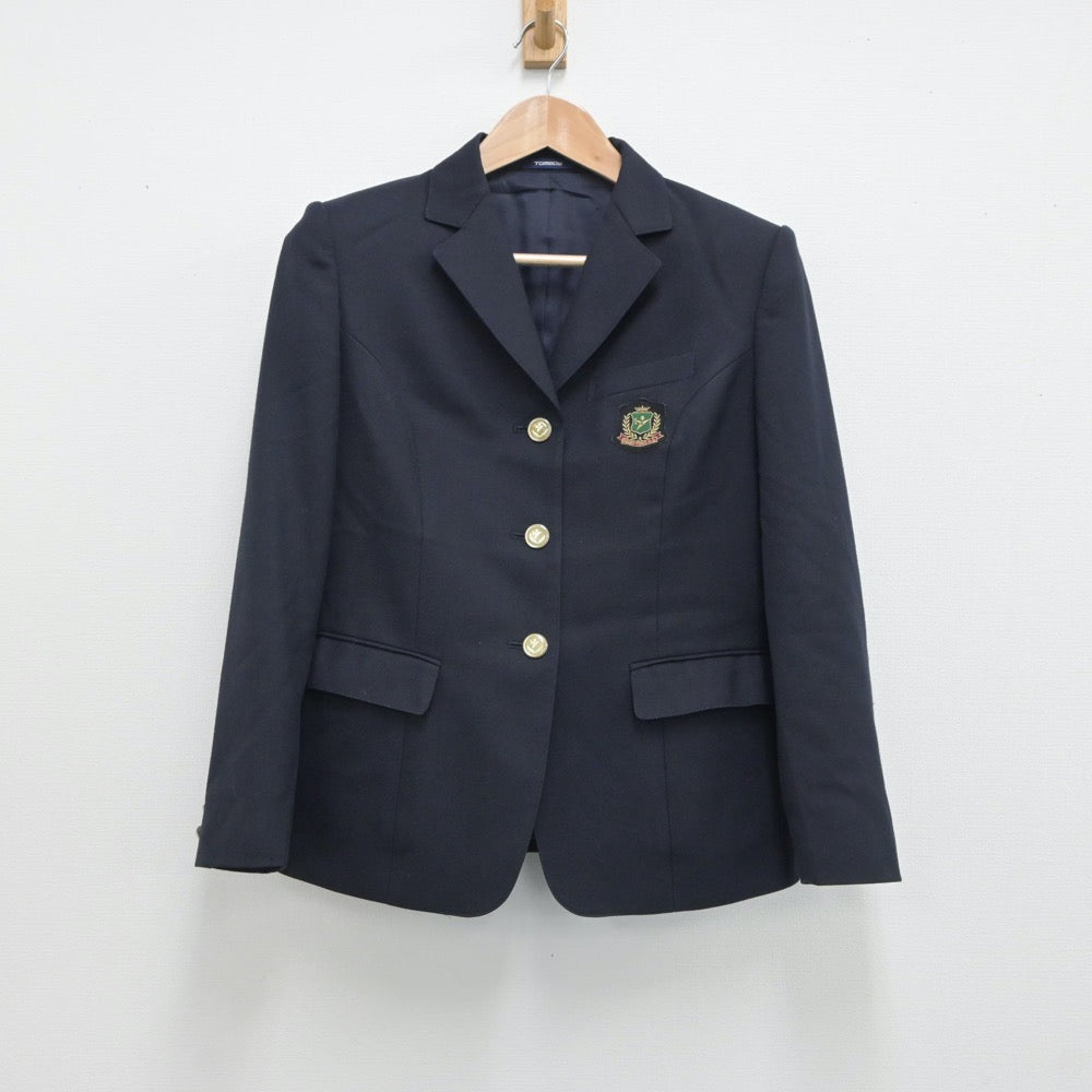 【中古】岐阜県 大垣養老高等学校 女子制服 3点（ブレザー・スカート・スカート）sf018267