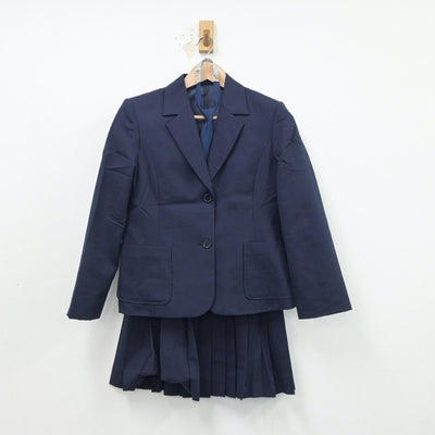 【中古】茨城県 水海道第一高等学校 女子制服 4点（ブレザー・ベスト・スカート）sf018268