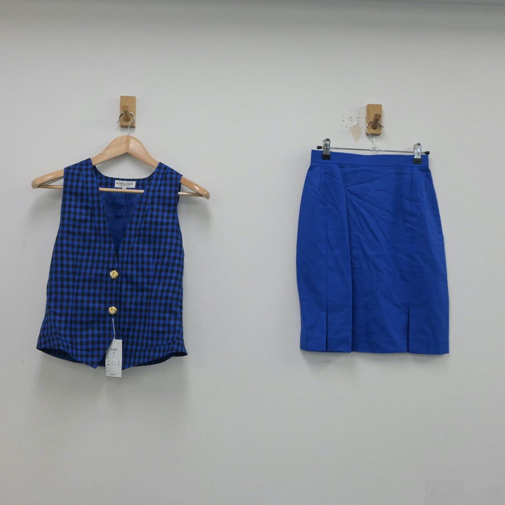 【中古】会社制服 事務服 2点 sf018271