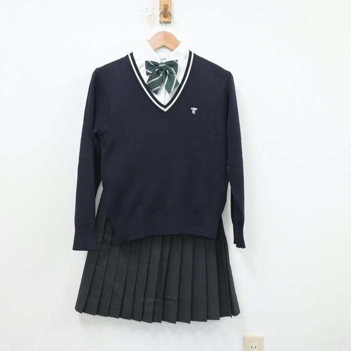 中古制服】山形県 東海大山形高等学校 女子制服 5点（ブレザー・シャツ・ニット・スカート）sf018279【リサイクル学生服】 | 中古制服通販パレイド