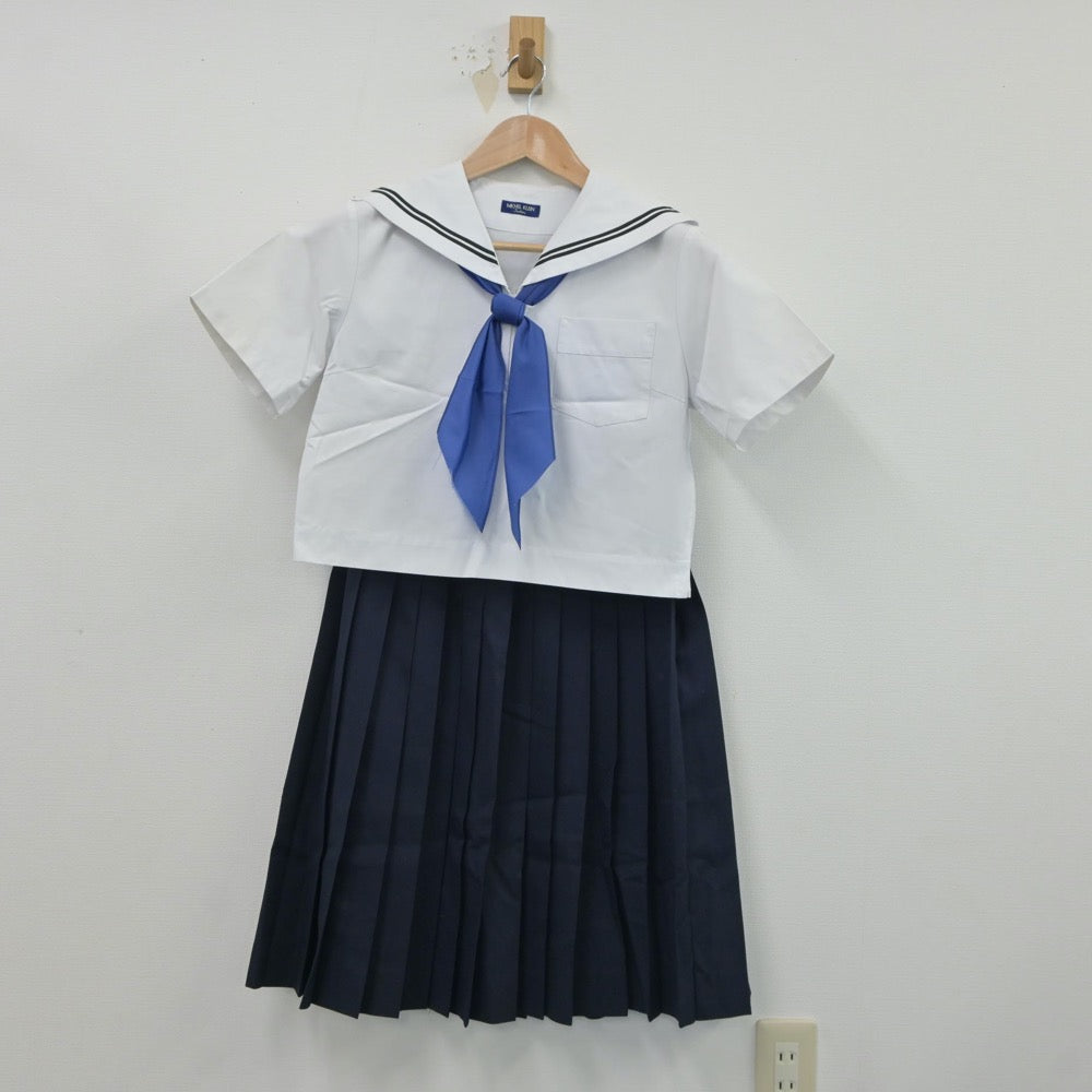 【中古】不明 不明 女子制服 6点（セーラー服・ニット・スカート）sf018283