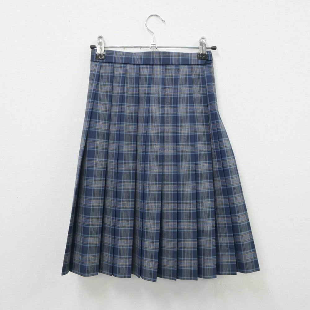 【中古】福島県 福島西高等学校 女子制服 4点（シャツ・スカート）sf018288