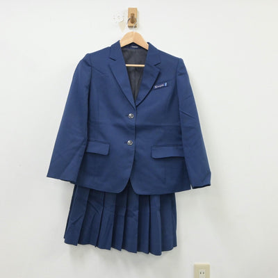 【中古】東京都 椚田中学校 女子制服 2点（ブレザー・スカート）sf018290