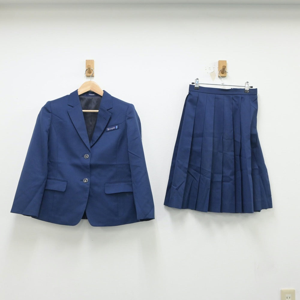 【中古】東京都 椚田中学校 女子制服 2点（ブレザー・スカート）sf018290