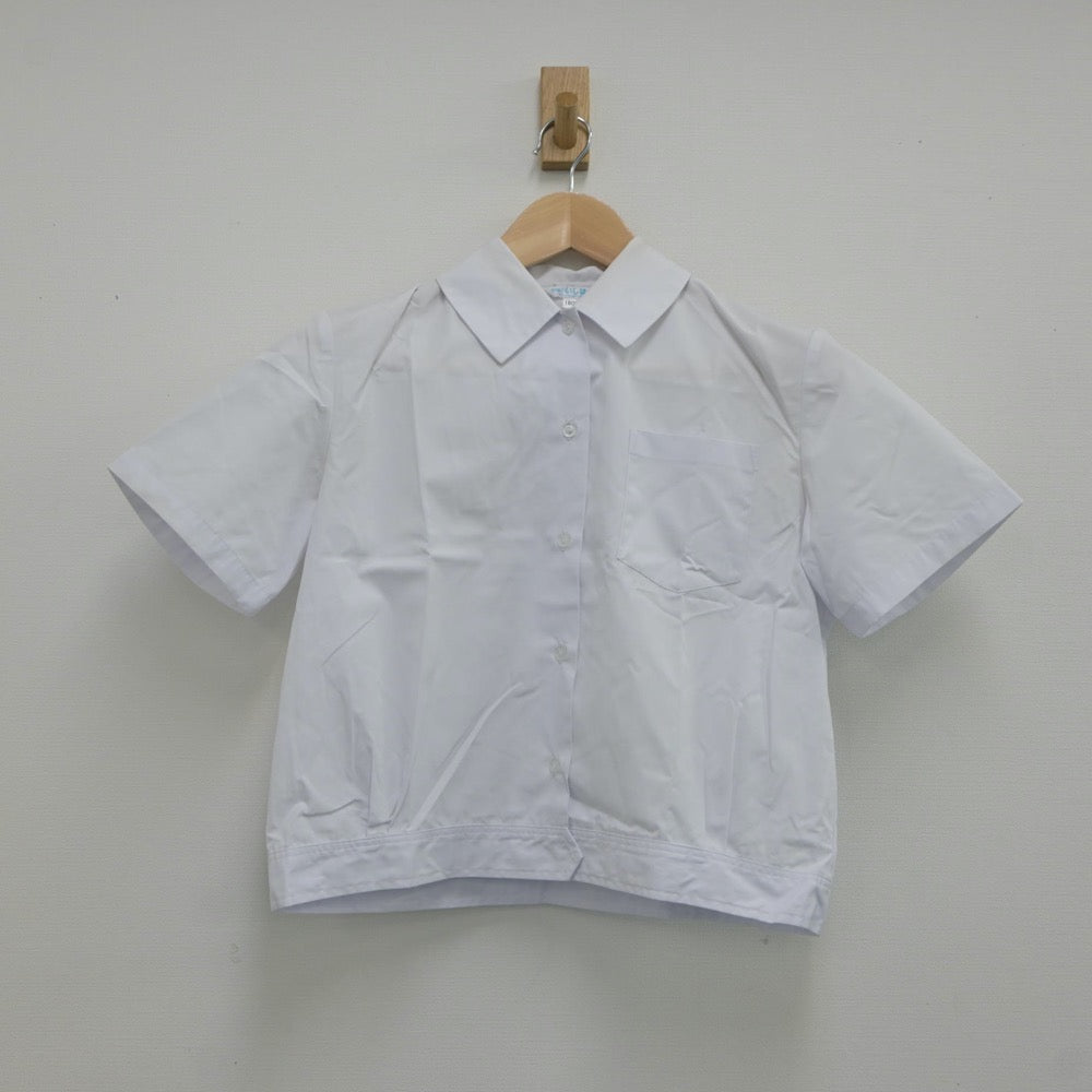 【中古】大阪府 日根野中学校 女子制服 3点（シャツ・スカート）sf018299