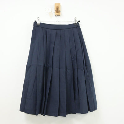 【中古】大阪府 日根野中学校 女子制服 3点（シャツ・スカート）sf018299