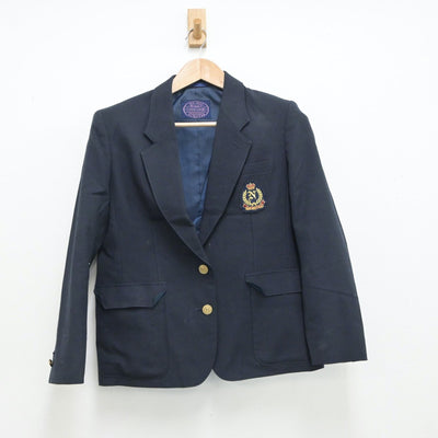 【中古】東京都 中野工業高等学校 女子制服 3点（ブレザー・スカート）sf018300