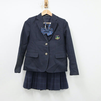 【中古】東京都 田無第三中学校 女子制服 3点（ブレザー・スカート）sf018302