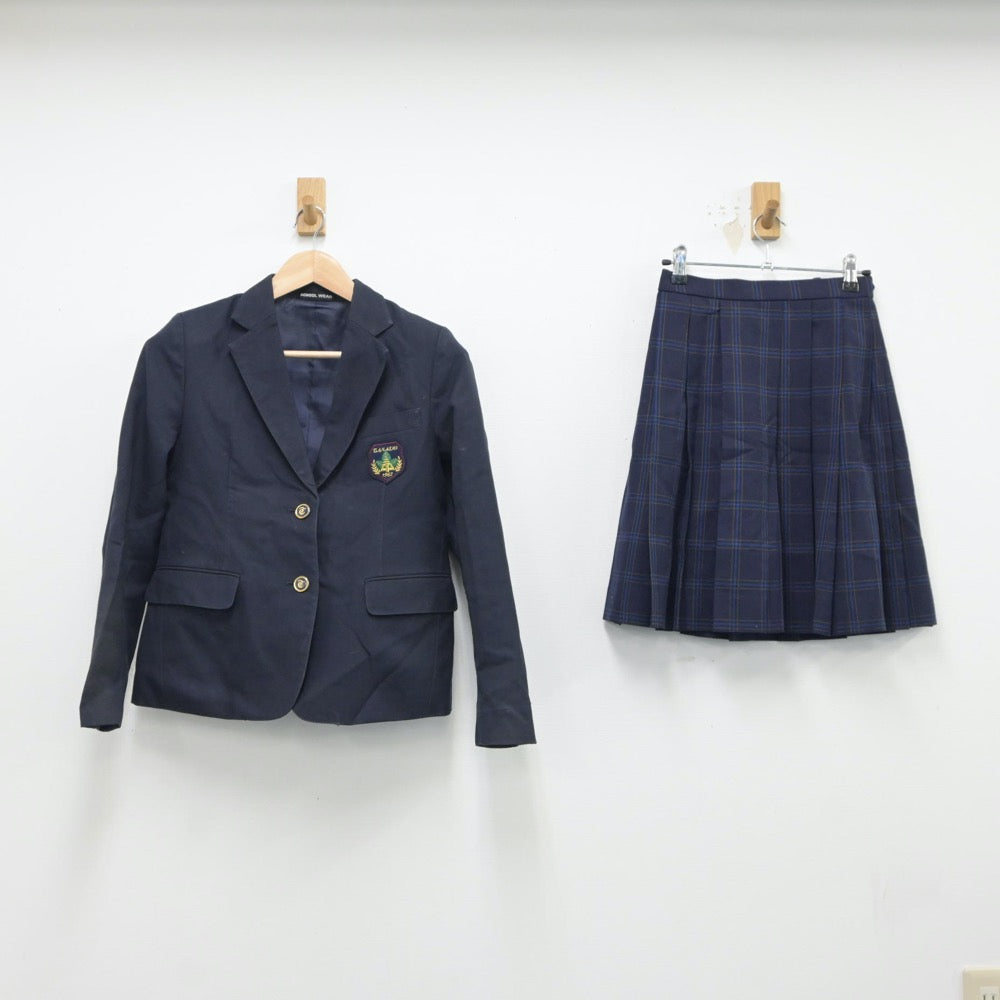 【中古】東京都 田無第三中学校 女子制服 3点（ブレザー・スカート）sf018302