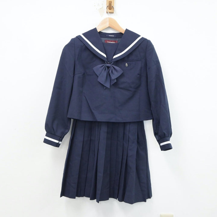 【中古制服】秋田県 秋田県立秋田工業高等学校 女子制服 5点（セーラー服・セーラー服・ニット・スカート）sf018319【リサイクル学生服】 |  中古制服通販パレイド