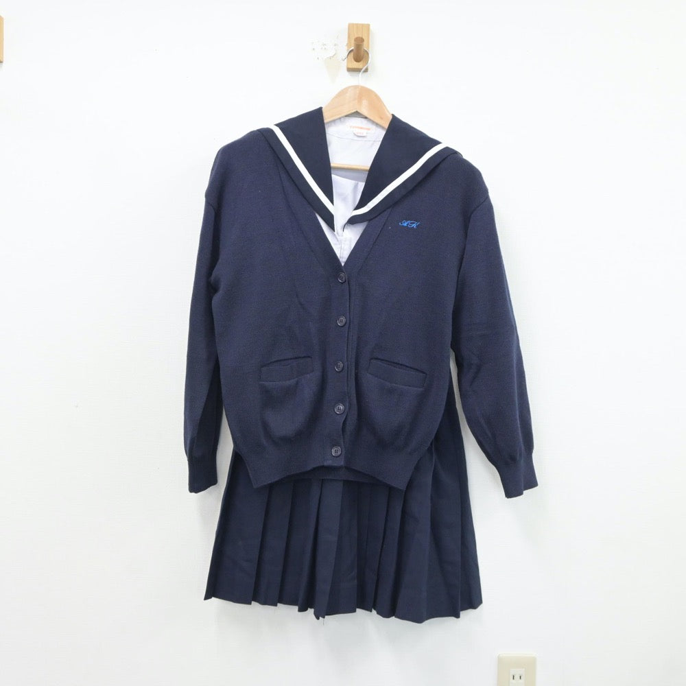 中古制服】秋田県 秋田県立秋田工業高等学校 女子制服 5点（セーラー服・セーラー服・ニット・スカート）sf018319【リサイクル学生服】 | 中古制服 通販パレイド