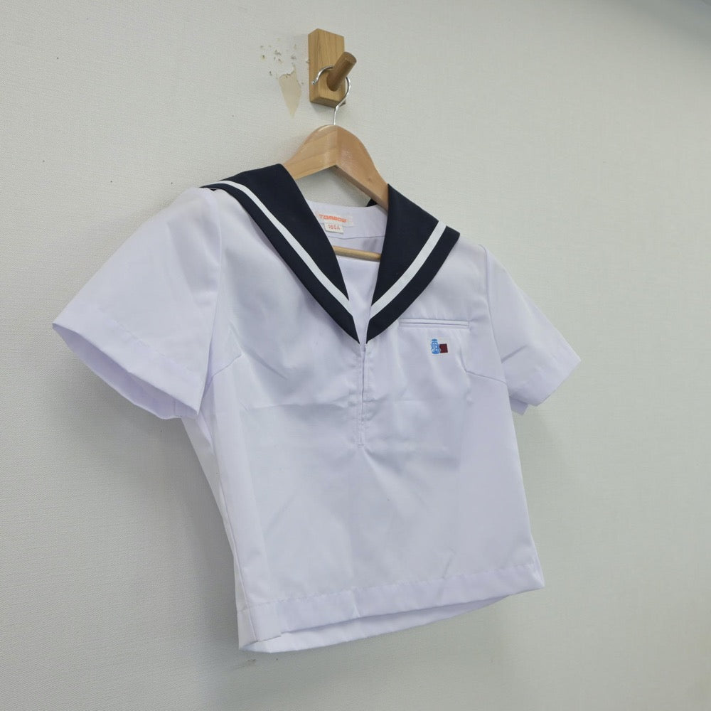 【中古】秋田県 秋田県立秋田工業高等学校 女子制服 2点（セーラー服）sf018321