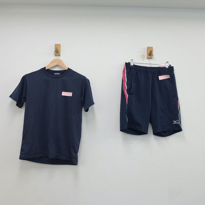 【中古】群馬県 勢多農林高等学校 女子制服 3点（体操服 上・体操服 下）sf018333