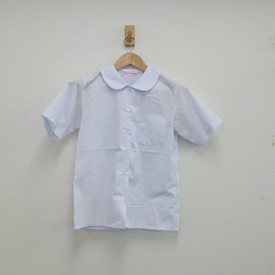 【中古】東京都 松江第二中学校 女子制服 3点（シャツ・ベスト・スカート）sf018342