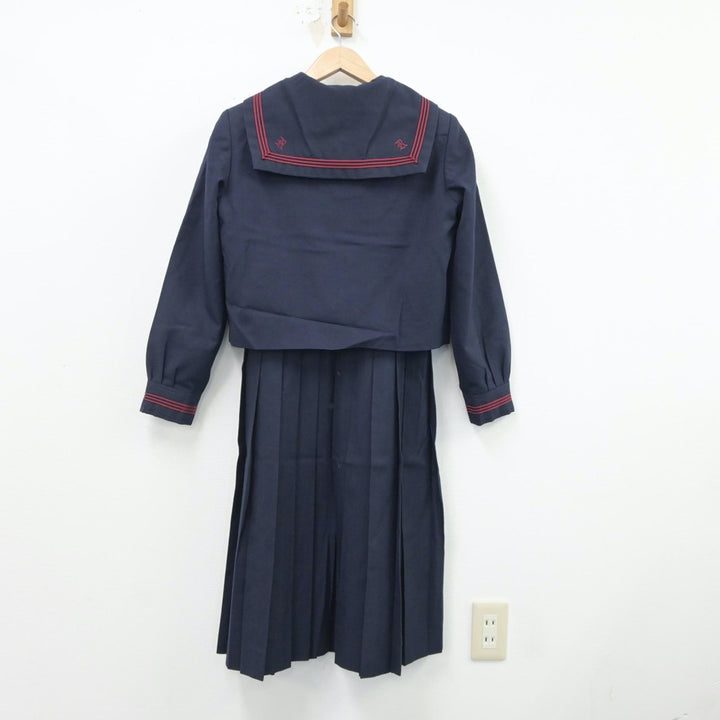 中古制服】東京都 墨田区立両国中学校 女子制服 3点(セーラー服 中古制服】東京都 墨田区立両国中学校 女子制服 3点(セーラー服