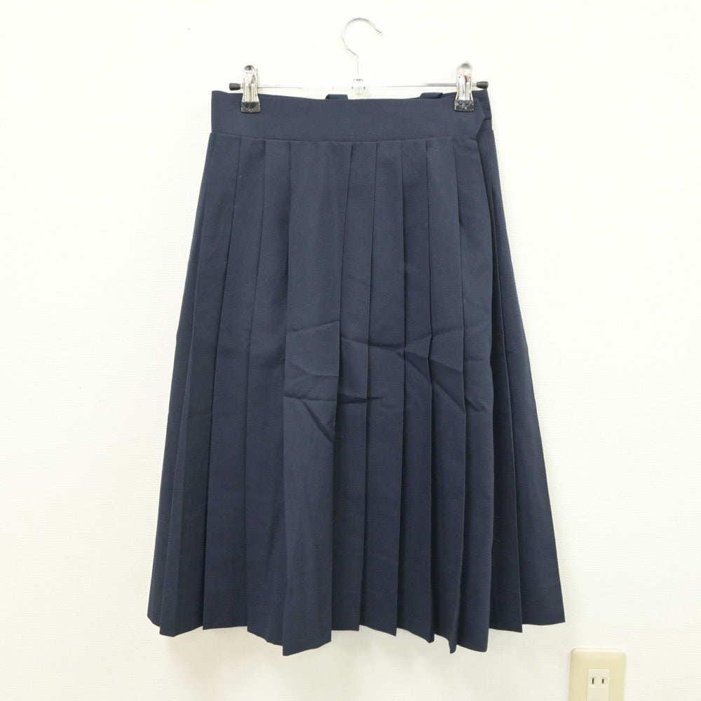 【中古】東京都 墨田区立両国中学校 女子制服 3点（セーラー服・スカート）sf018345