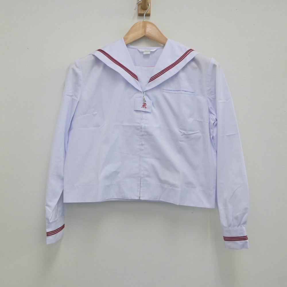 【中古】東京都 墨田区立両国中学校 女子制服 2点（セーラー服）sf018346