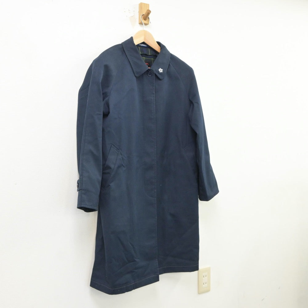 【中古】高知県 高知商業高等学校 女子制服 1点（コート）sf018348