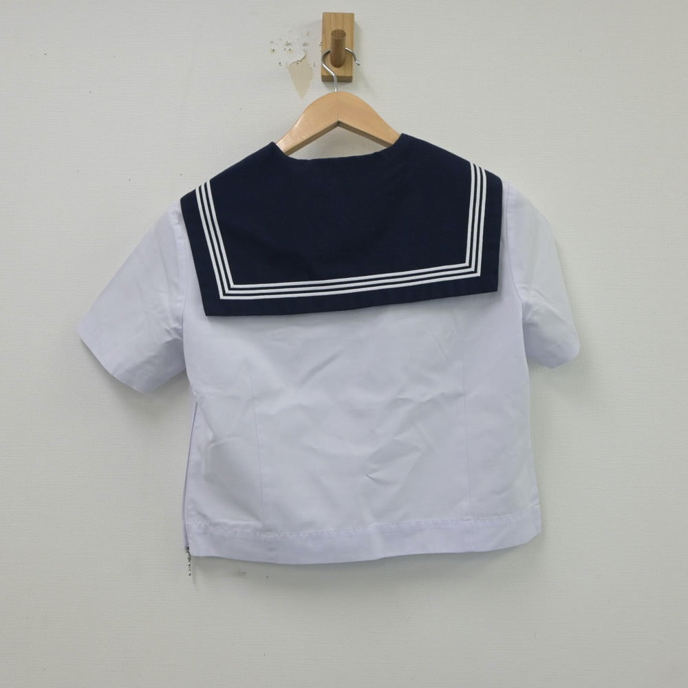 【中古】高知県 高知商業高等学校 女子制服 2点（セーラー服）sf018350