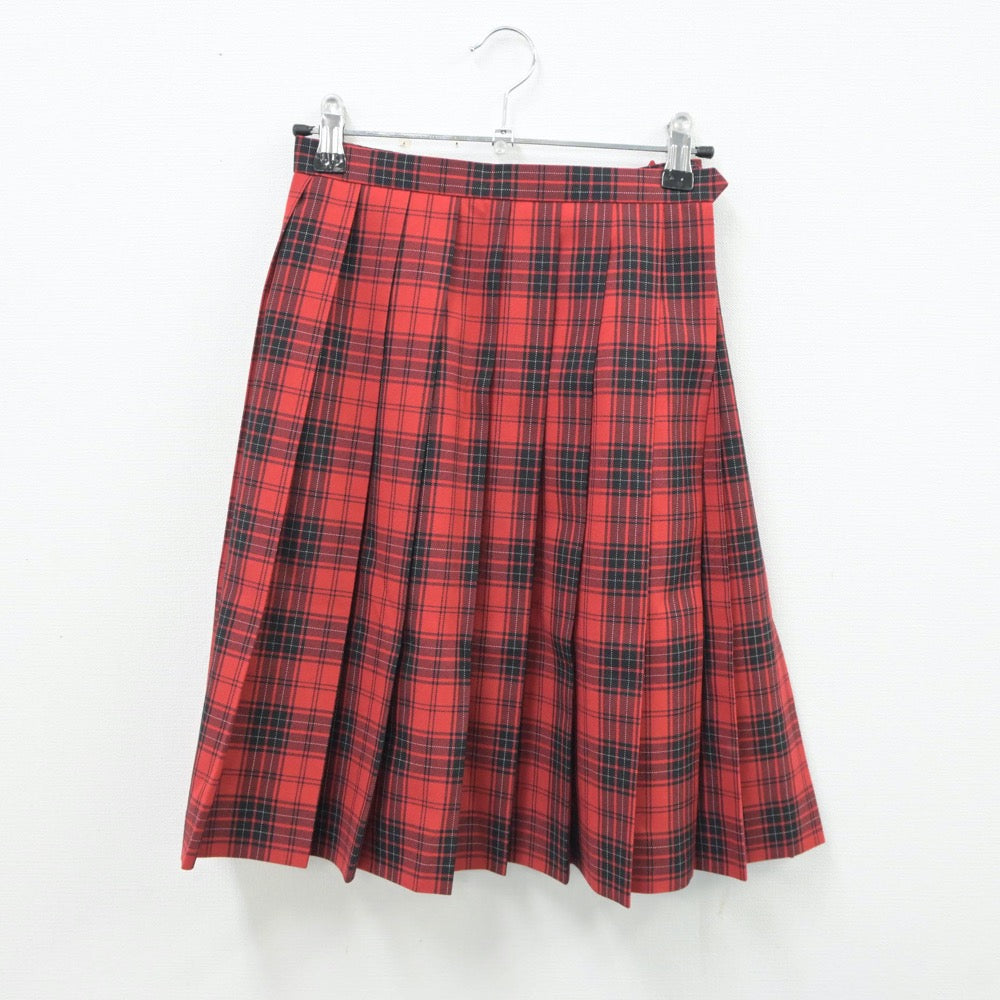 【中古】北海道 北海道芸術高等学校 女子制服 4点（ブレザー・ニット・スカート）sf018355