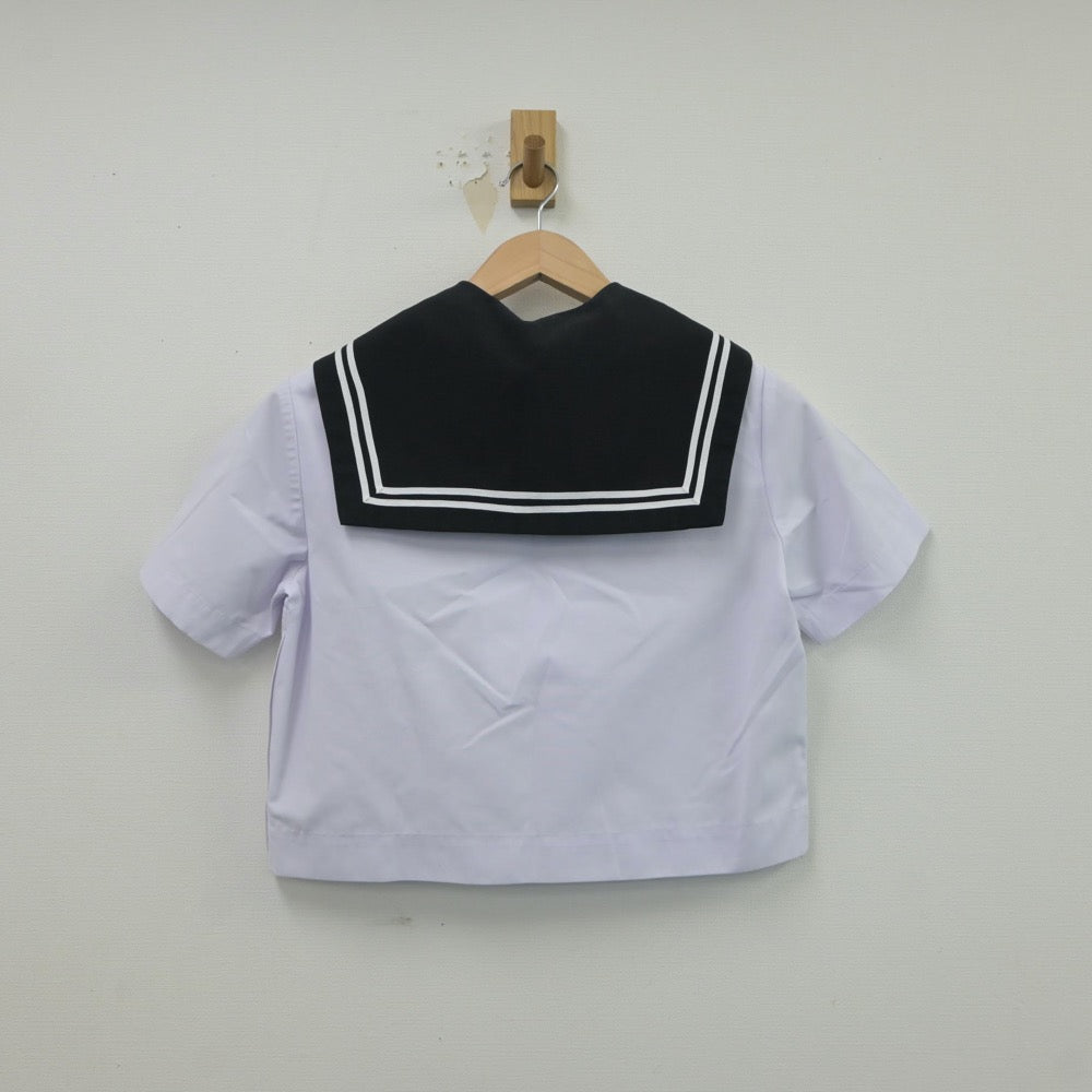 【中古】愛知県 稲沢市千代田中中学校 女子制服 2点（セーラー服）sf018356