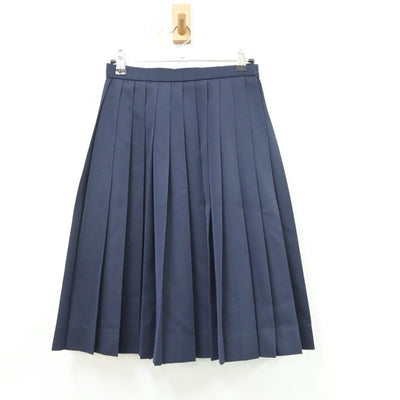 【中古】香川県 さぬき市立長尾中学校 女子制服 2点（セーラー服・スカート）sf018368